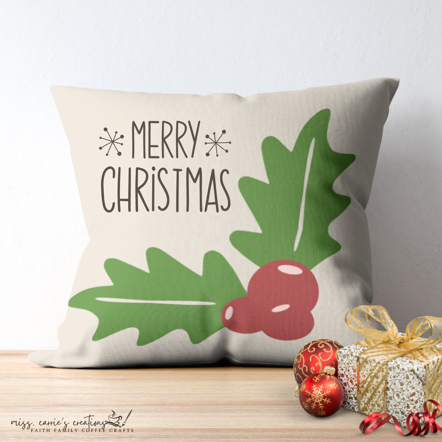 Holly & Berries Cut File